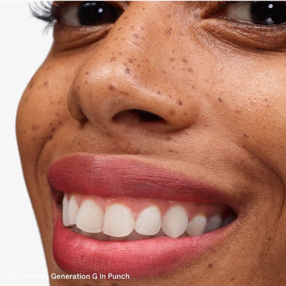 GLOSSIER Generation G Sheer Matte Lipstick in Punch 3 g Full Size - Picture 7 of 13